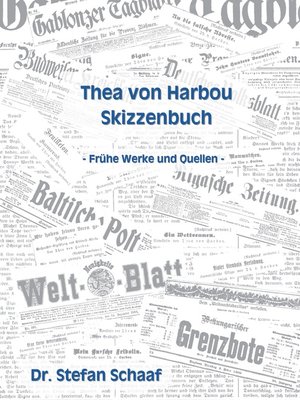cover image of Thea von Harbou Skizzenbuch